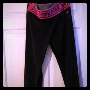 Victoria secret pink REVERSIBLE leggings